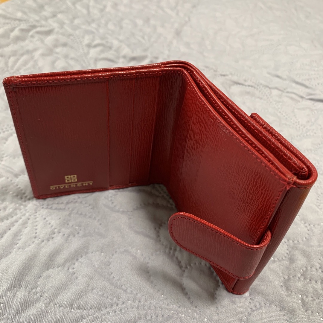 GIVENCHY(ジバンシィ)のGIVENCHY  2つ折財布 ミニウォレット 赤 レディースのファッション小物(財布)の商品写真