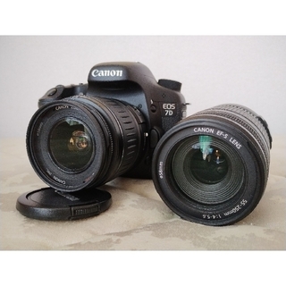 キヤノン(Canon)の実用品 Canon EOS 7D Wズームレンズセット(デジタル一眼)