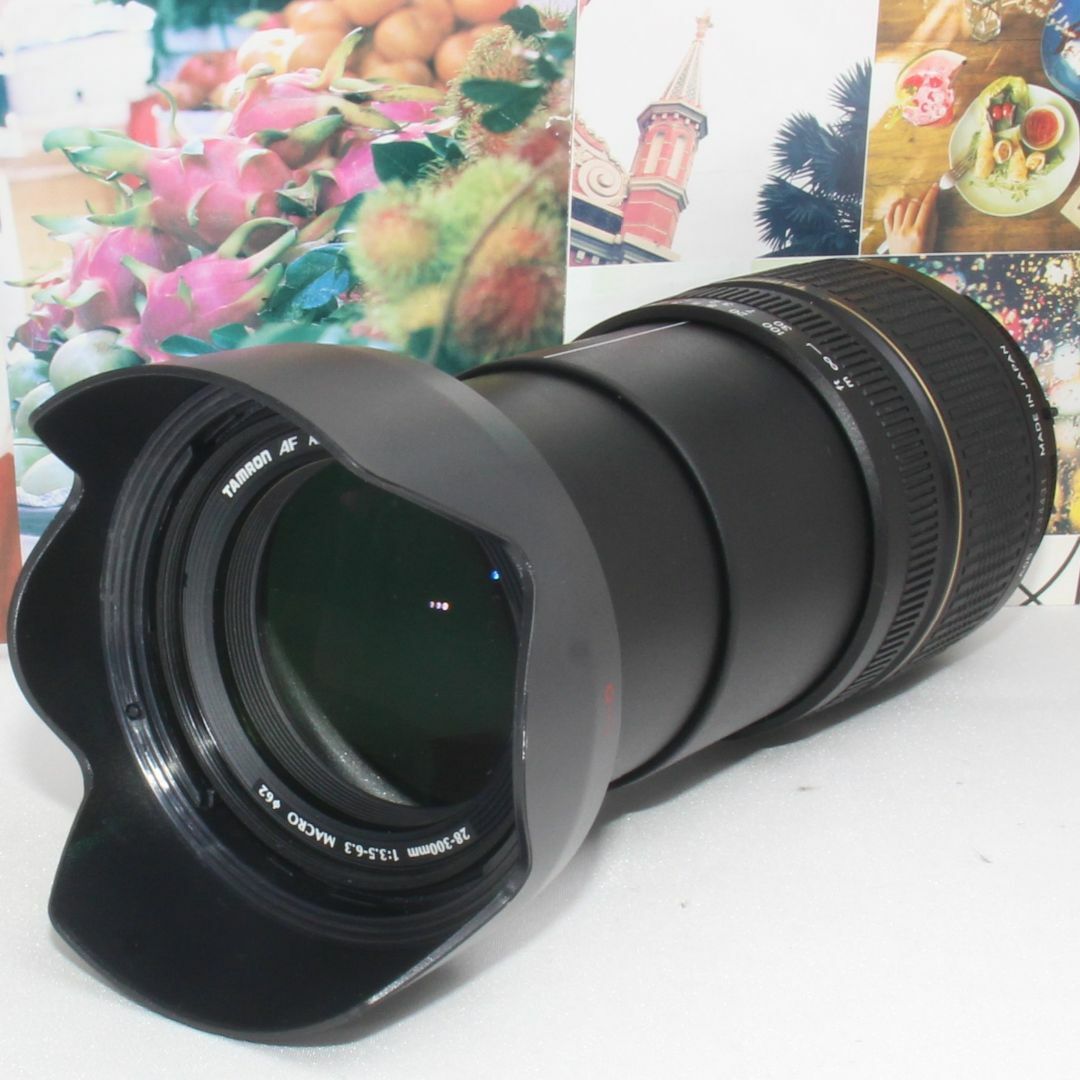 TAMRON 28-300mm Nikon用 標準+望遠レンズ 美品！-