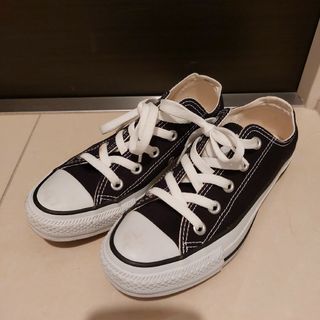 オールスター(ALL STAR（CONVERSE）)のコンバース オールスター ローカット キャンバス シンプル ブラック 黒(スニーカー)