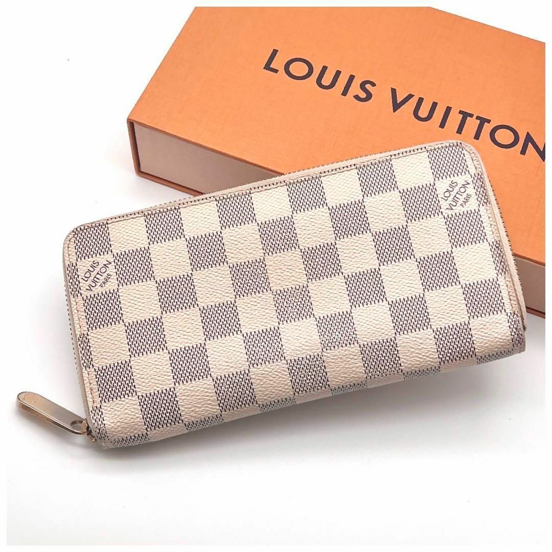 LOUIS VUITTON - 【美品】ルイヴィトン ダミエ アズール ジッピー