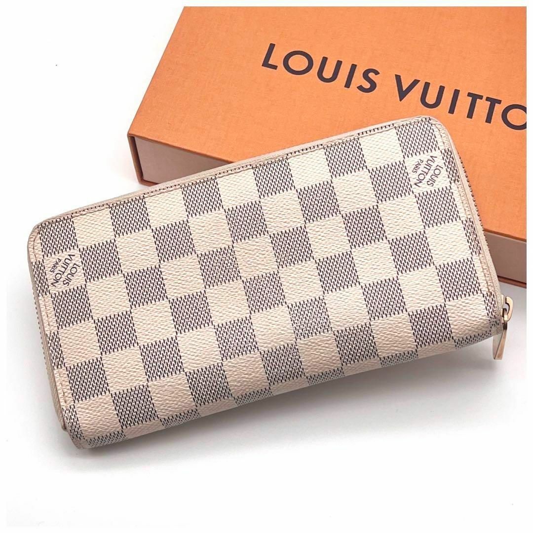 LOUIS VUITTON - 【美品】ルイヴィトン ダミエ アズール ジッピー