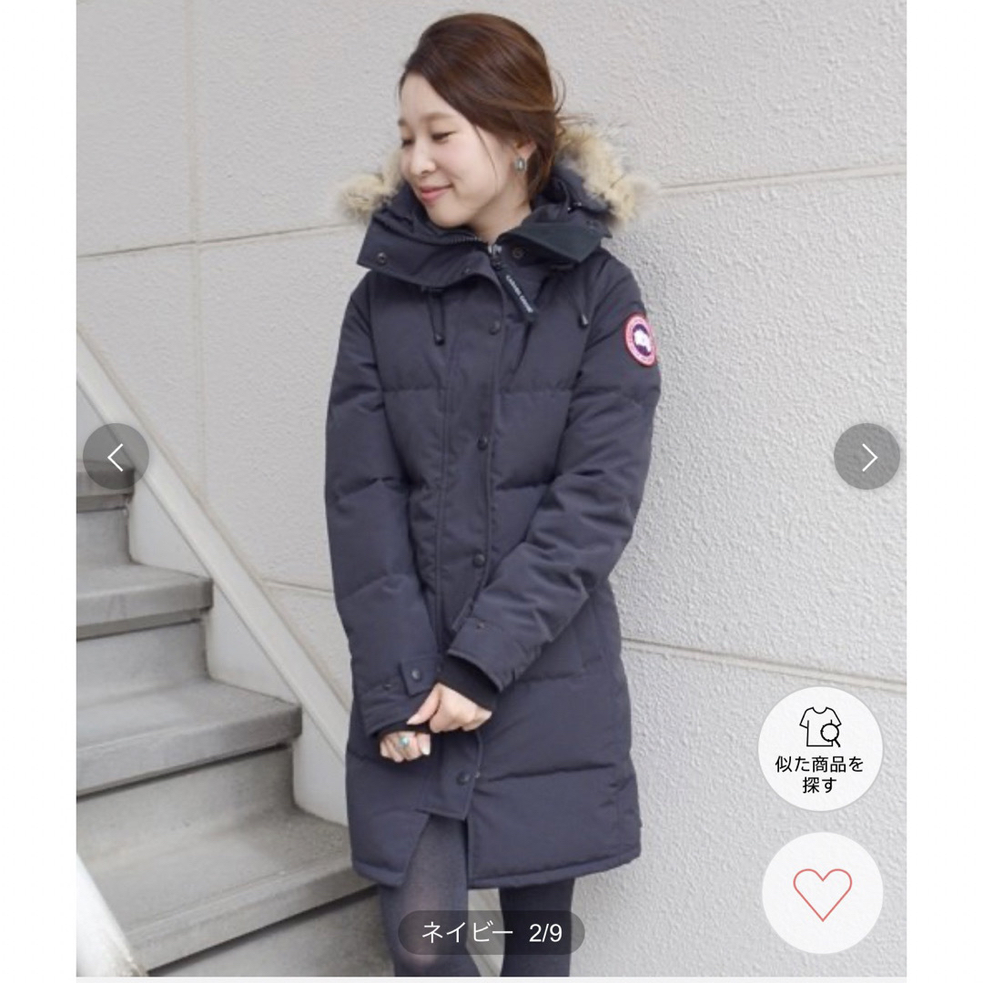 CANADA GOOSE MACKENZIE ファー付フードダウンコー-