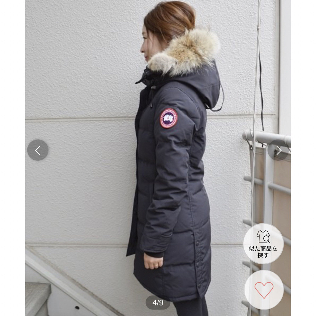 CANADA GOOSE(カナダグース)の CANADA GOOSE MACKENZIE ファー付フードダウンコー レディースのジャケット/アウター(ダウンジャケット)の商品写真