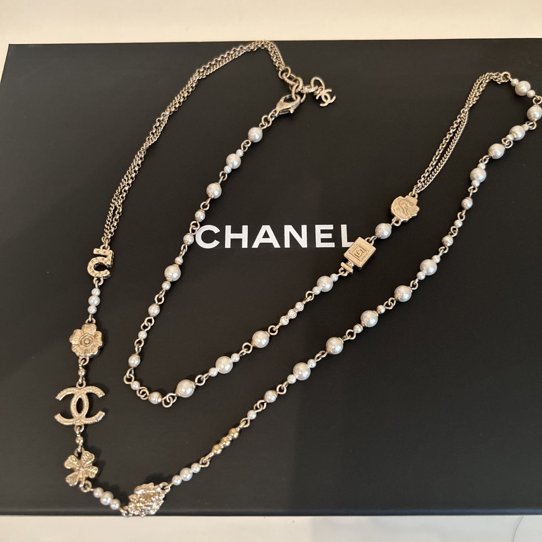 CHANEL - シャネル ロングネックレス 箱有りの通販 by ローズ オブ東京