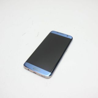 ギャラクシー(Galaxy)の新品同様 SC-02H Galaxy S7 edge ブルー (スマートフォン本体)