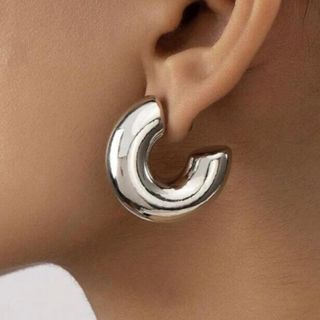 アパルトモンドゥーズィエムクラス(L'Appartement DEUXIEME CLASSE)の【Design hoop pierce】#932 S925 ラスト❤️(ピアス)