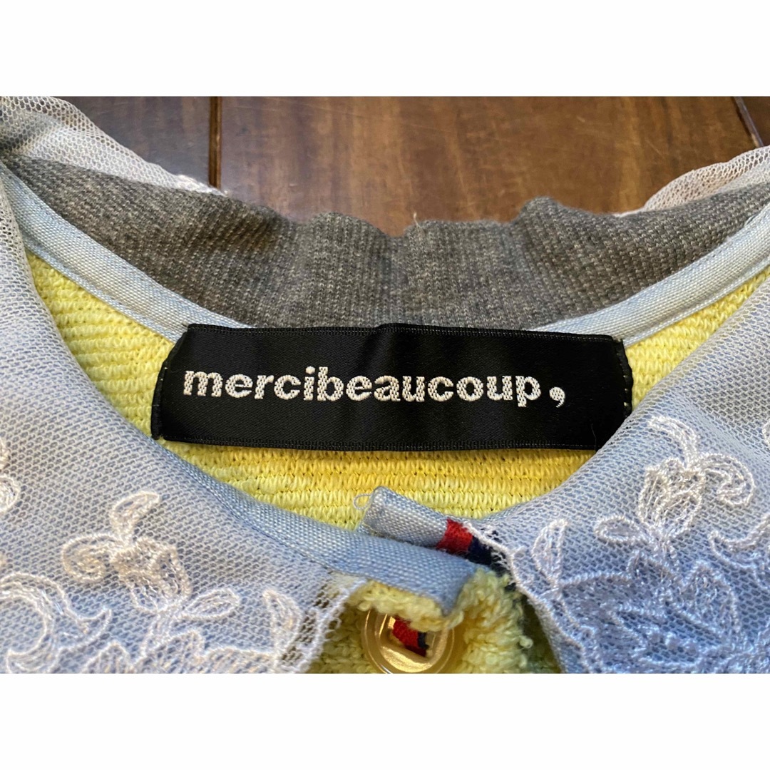 mercibeaucoup(メルシーボークー)のmercibeaucoup  メルシーボークー パイルシャツ ポロシャツ メンズのトップス(Tシャツ/カットソー(半袖/袖なし))の商品写真