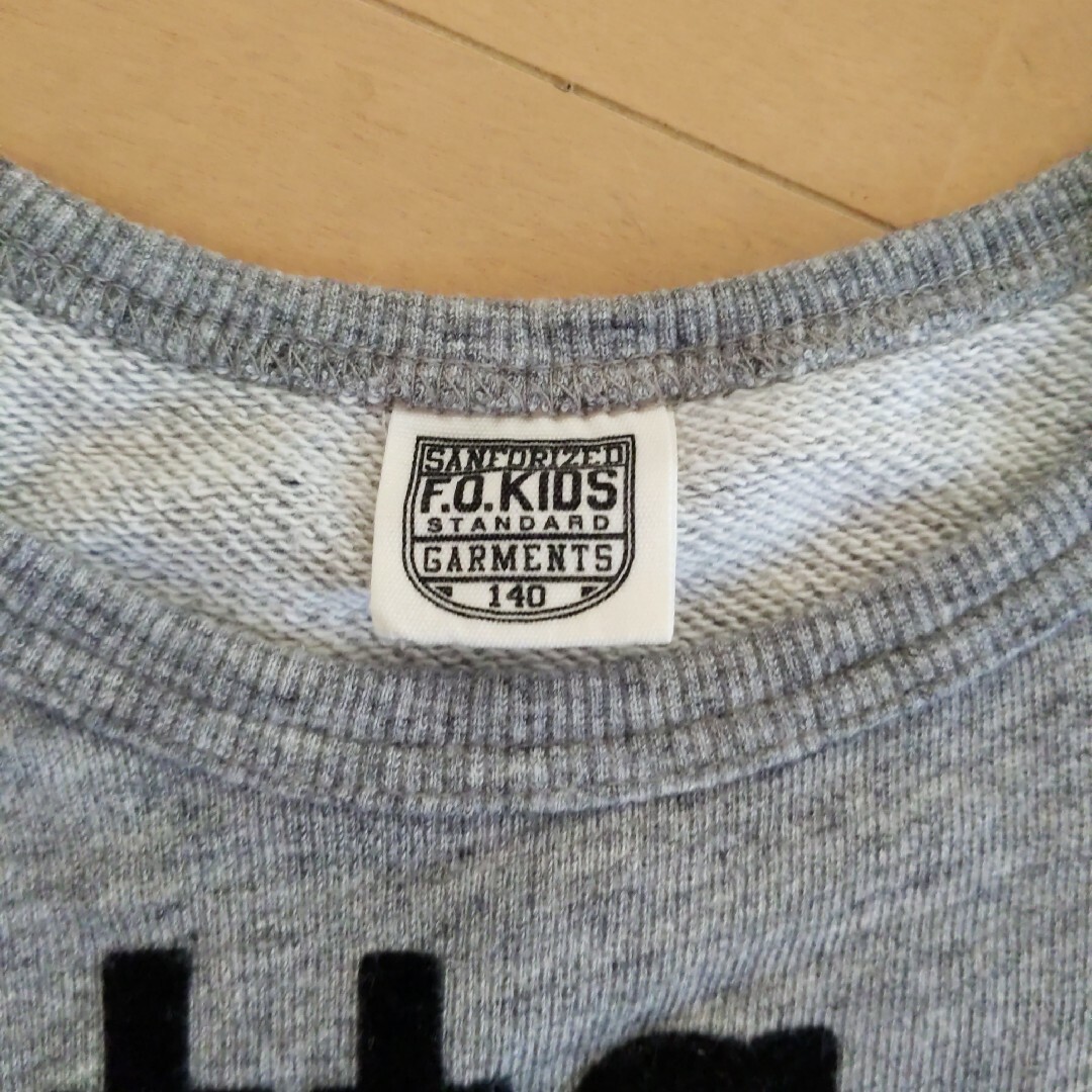 F.O.KIDS(エフオーキッズ)のスウェット　140 キッズ/ベビー/マタニティのキッズ服女の子用(90cm~)(Tシャツ/カットソー)の商品写真