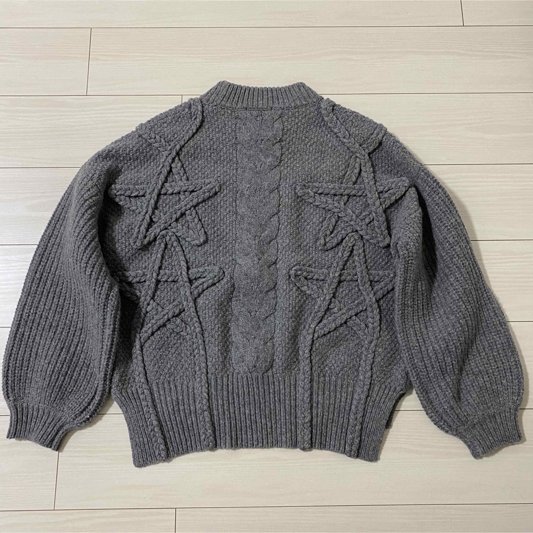 CLANE CONVERSE STAR MOTIF PULLOVER KNIT