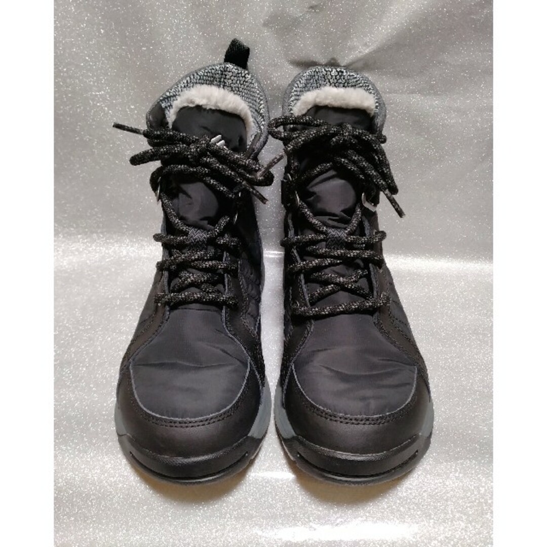 美品 コロンビア スノーブーツ 【24㎝】黒 オムニヒート 保温 防水