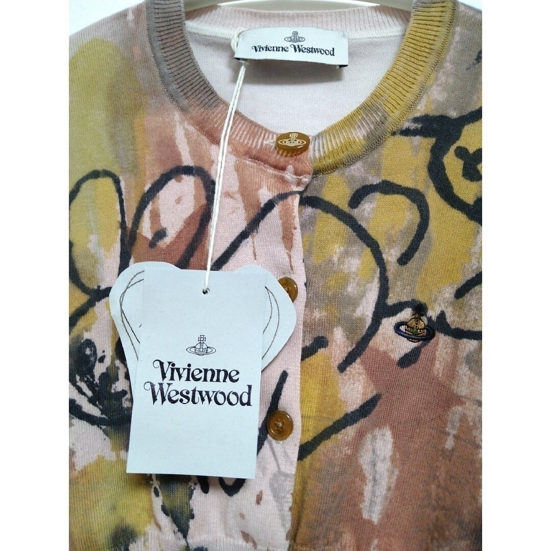 Vivienne Westwood(ヴィヴィアンウエストウッド)の★viviennewestwood　23年秋冬  7.5万⤵カーディガン レディースのトップス(カーディガン)の商品写真