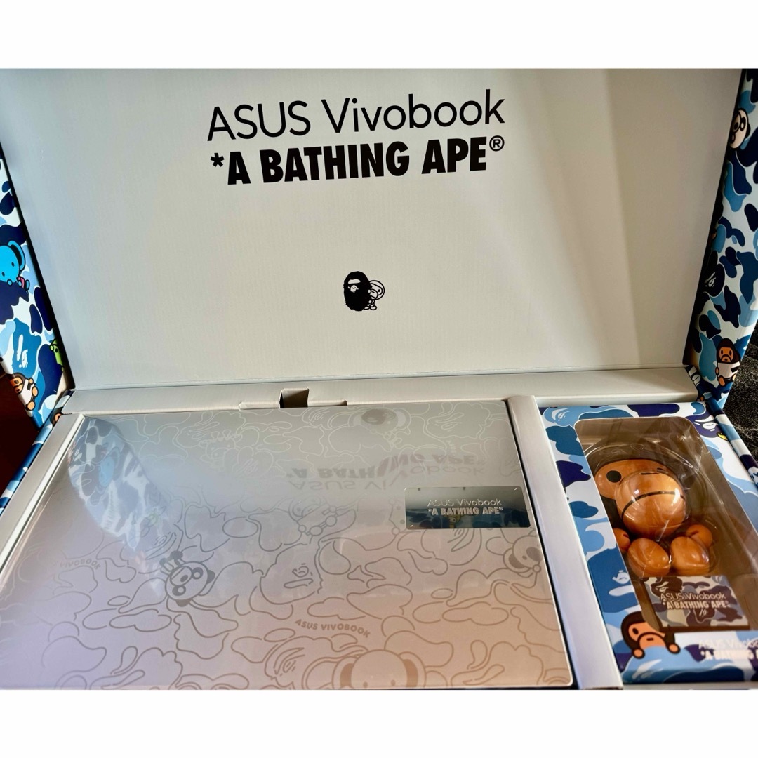 A BATHING APE(アベイシングエイプ)のBAPE×ASUS エイプエディション　パソコン スマホ/家電/カメラのPC/タブレット(ノートPC)の商品写真
