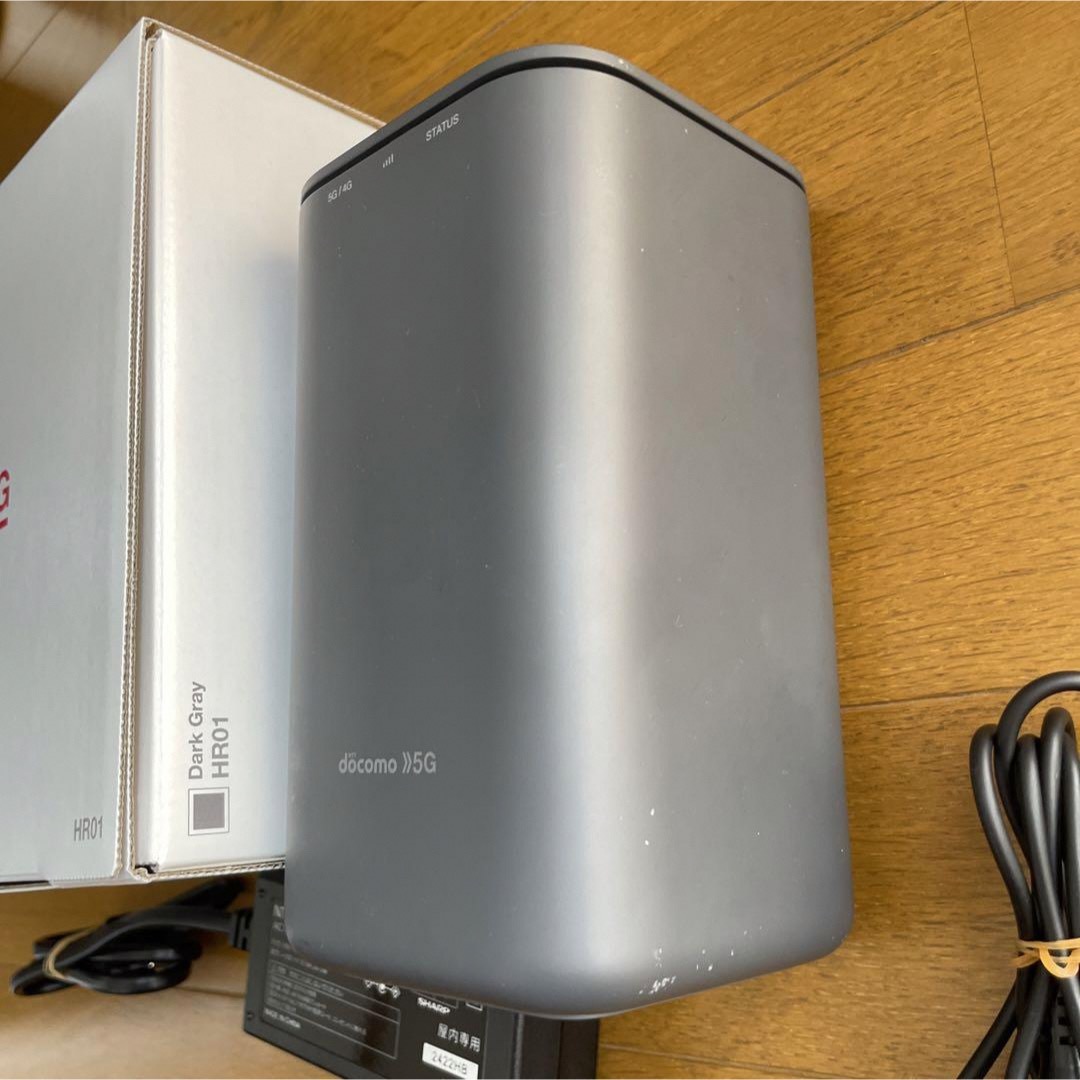 docomo SHARP home 5G HR01 ホームルーター 5G対応(ドコモ/シャープ docomo SHARP home 5G HR01 ホームルーター 5G対応(ドコモ/シャープ