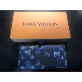 ルイヴィトン(LOUIS VUITTON)のルイヴィトン　財布　ウォーターブルー(長財布)