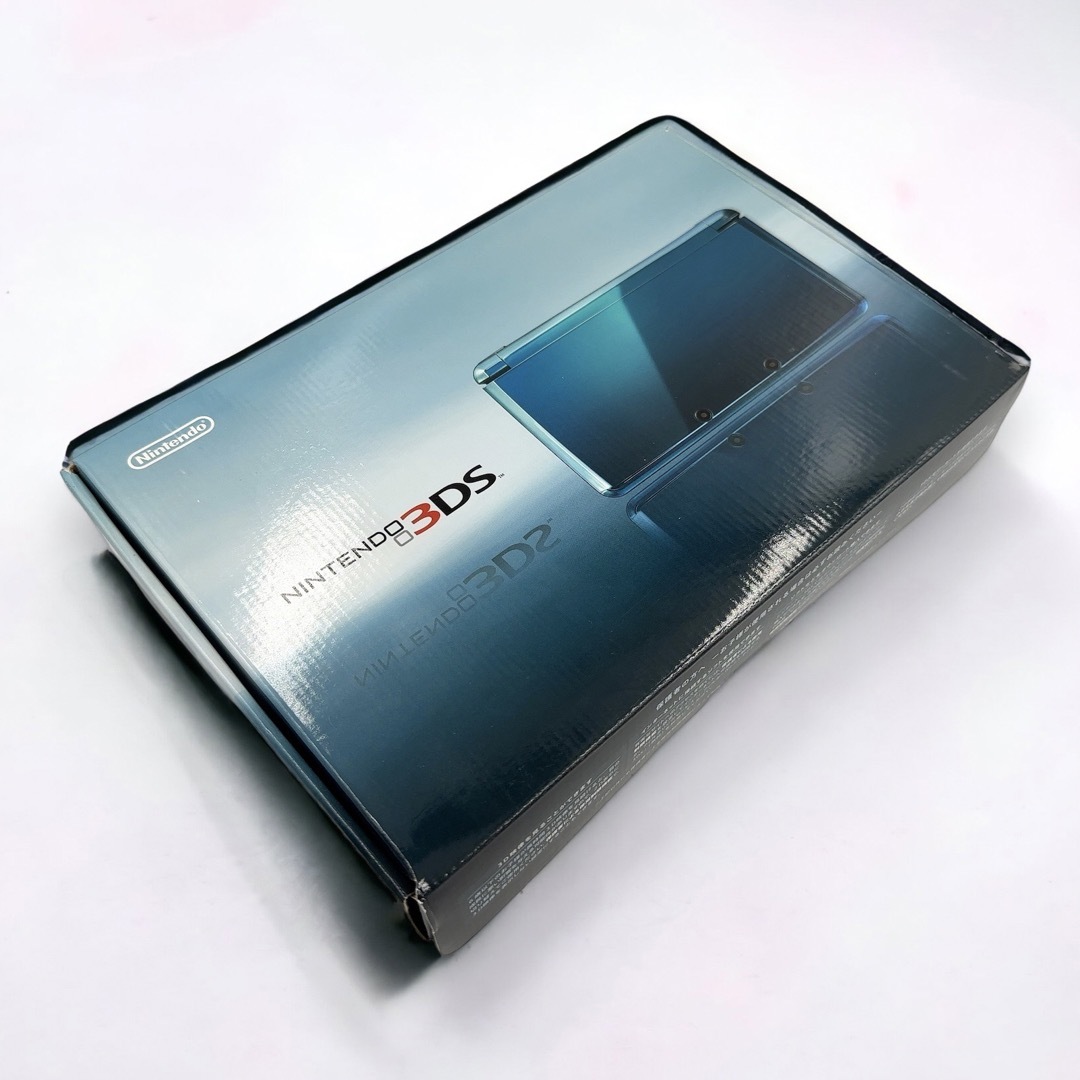 任天堂ニンテンドー3DS アクアブルー　箱あり付属物全てあり　スマブラソフト付き