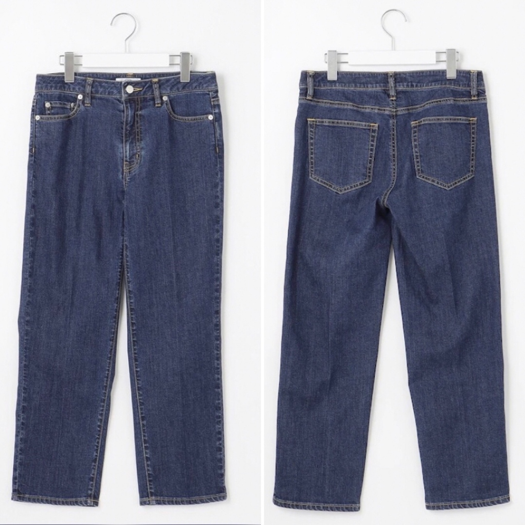 J.PRESS - 【洗える】8.5oz Stretch Denim テーパード デニム パンツの