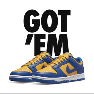 ナイキ(NIKE)のNike Dunk Low UCLA ナイキ ダンク ロー 26.5cm(スニーカー)