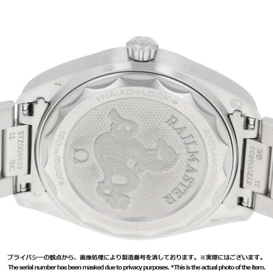 オメガ シーマスター レイルマスター 220.10.40.20.06.001 OMEGA 腕時計 グレー文字盤