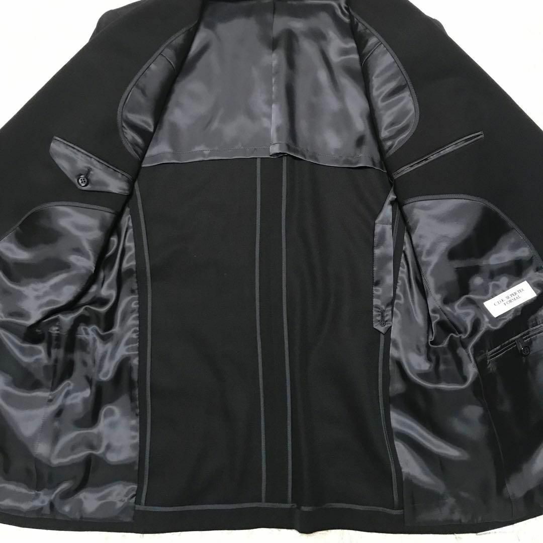 在庫限り】礼服ダブル ウエスト調整付き 黒 新品 高級 標準 E943-