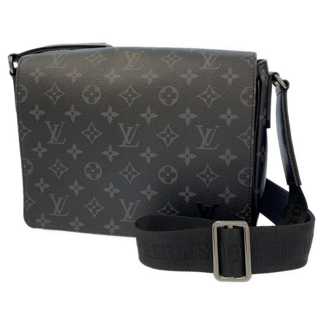 ルイヴィトン ショルダーバッグ モノグラム・エクリプス ディストリクト PM NV3 M46255 LOUIS VUITTON バッグ ブラック 黒