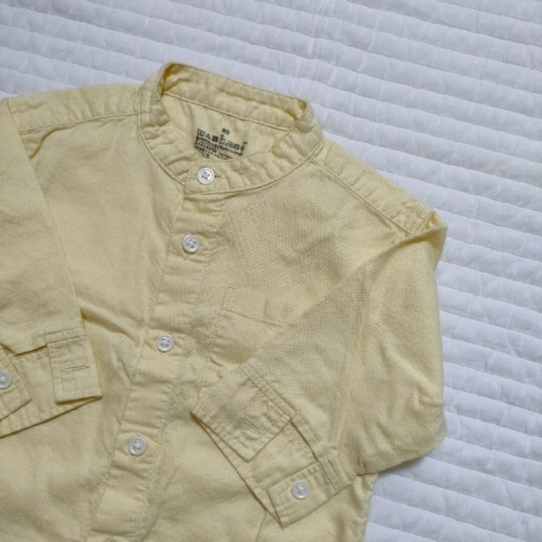 MUJI (無印良品)(ムジルシリョウヒン)の無印　トップス　80 キッズ/ベビー/マタニティのベビー服(~85cm)(シャツ/カットソー)の商品写真