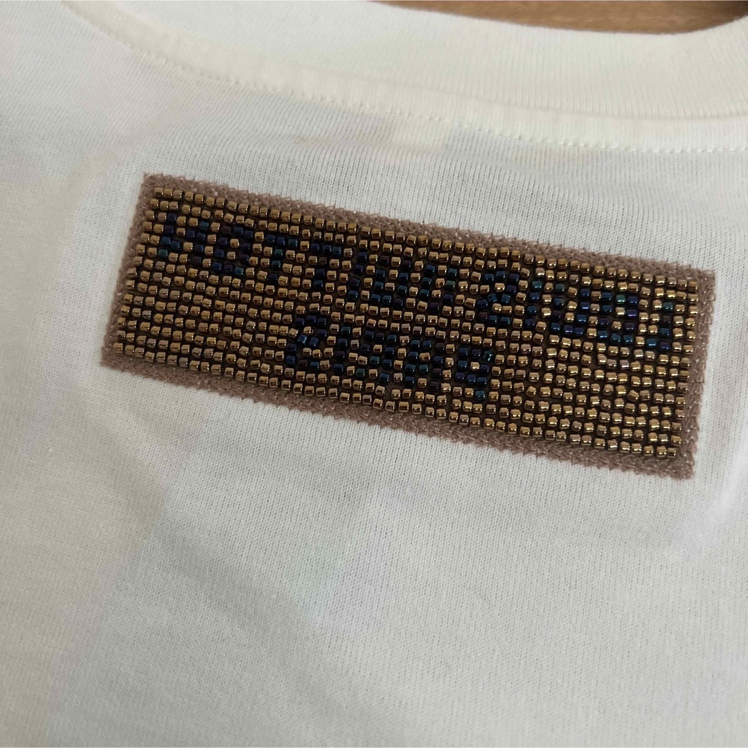 LOUIS VUITTON(ルイヴィトン)のルイヴィトン　メンズ　Tシャツエンブロイダードビーズコットン　xs メンズ メンズのトップス(Tシャツ/カットソー(半袖/袖なし))の商品写真