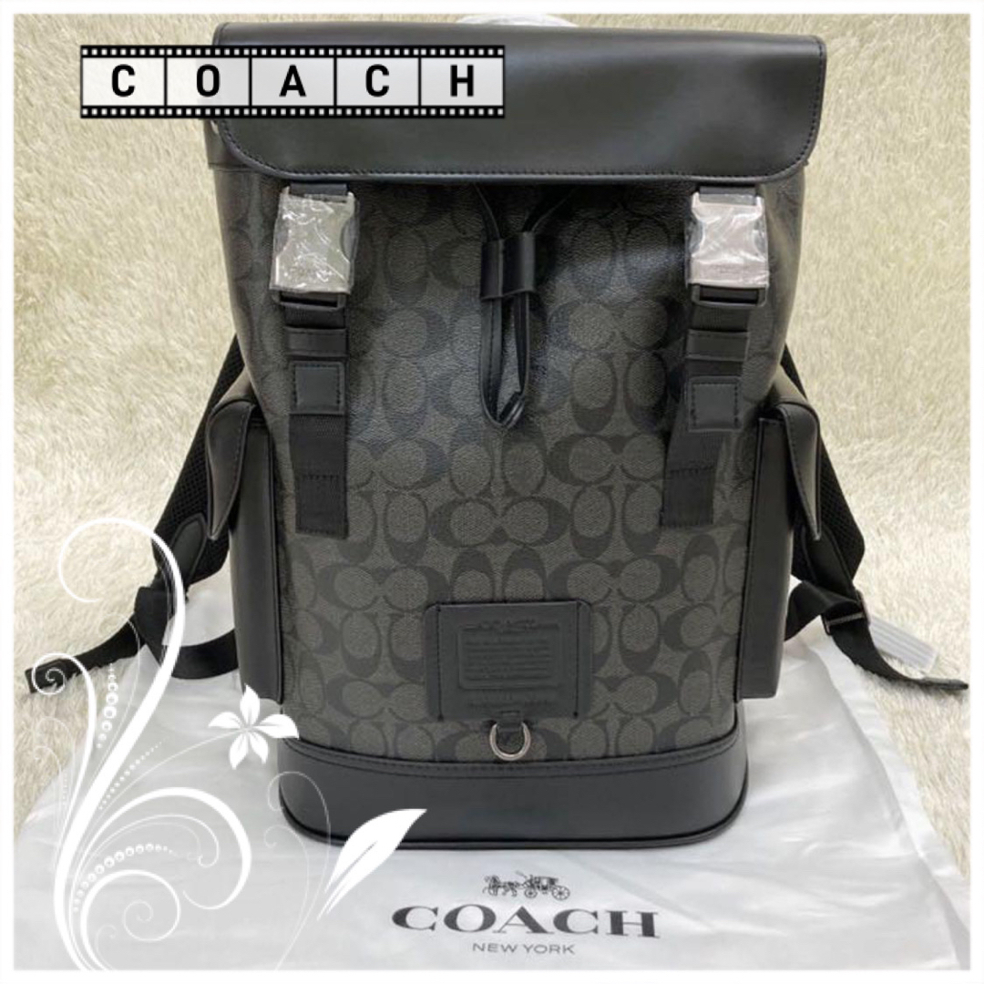 COACH コーチ リュック バックパック シグネチャー 総柄  c40344