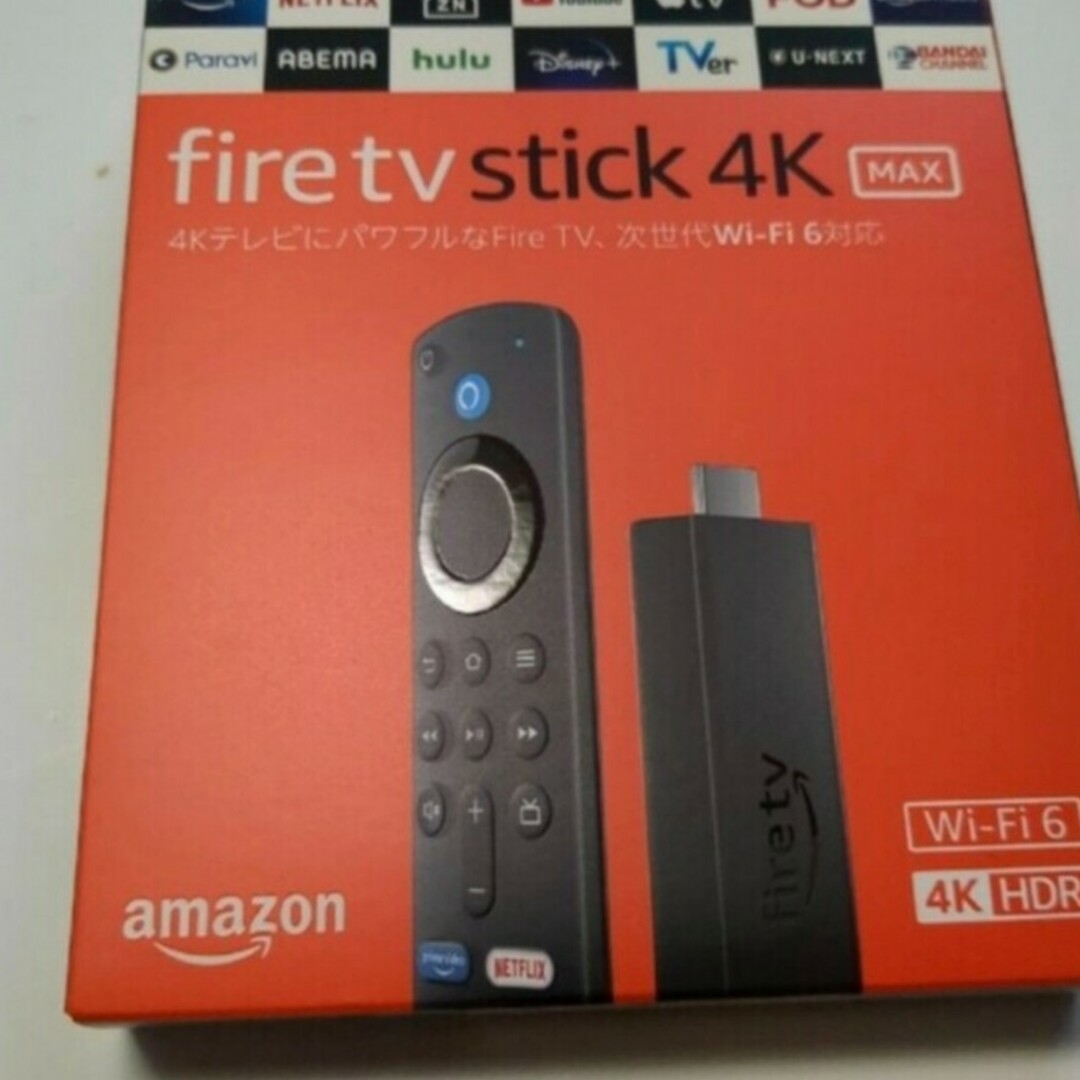 新品 未使用 未開封 fire tv stick 4K HDR リモコン