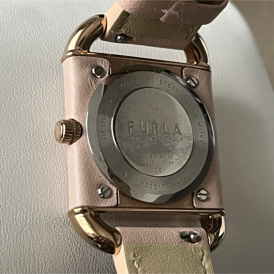 FURLA ARCO SQUARE 腕時計 ピンク