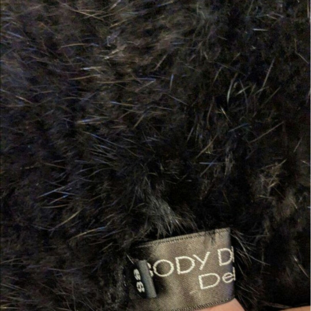 【売切割】BODY DRESSING Deluxe ミンクファーショートコート