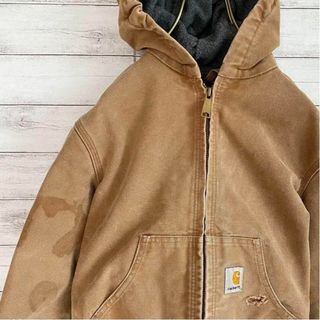 カーハート(carhartt)のカーハート　アクティブジャケット　ダック生地　キッズ M 130センチ　古着(ジャケット/上着)