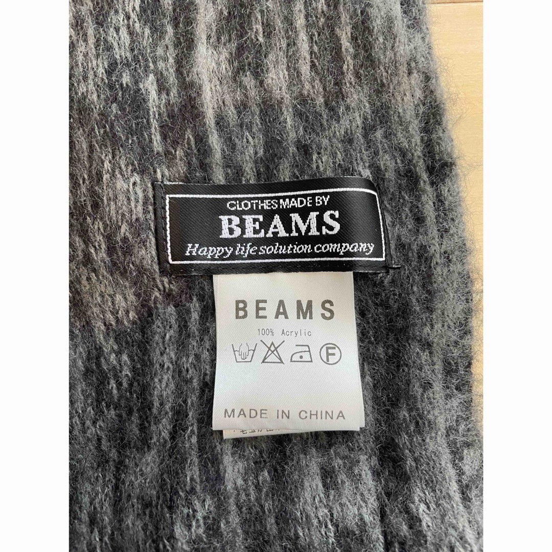 BEAMS(ビームス)の【美品】ビームス　マフラー　ストール メンズのファッション小物(マフラー)の商品写真