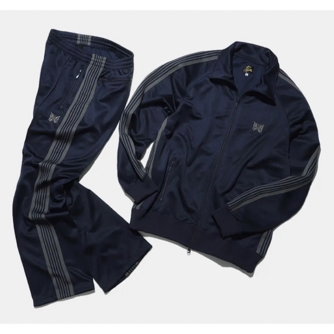 Needles - NEEDLES arknets 別注 Track Jacket ネイビーの通販 Needles - NEEDLES arknets 別注 Track Jacket ネイビーの通販