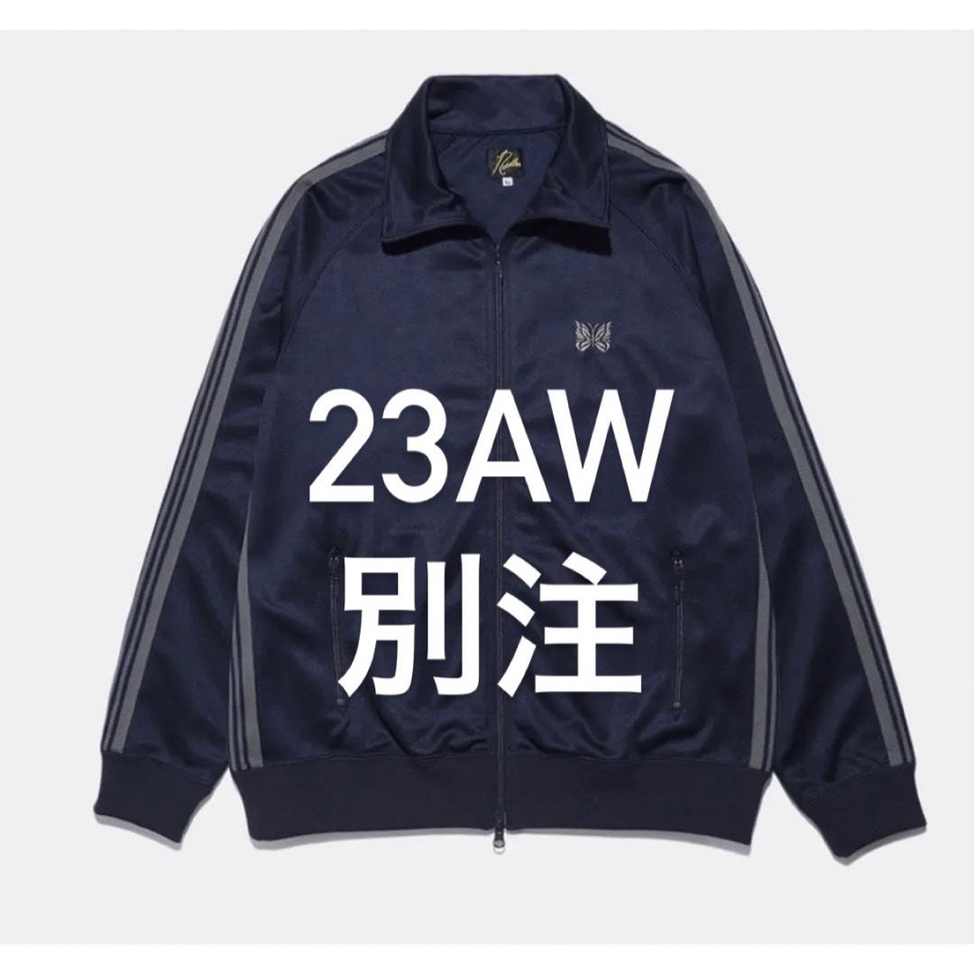 Needles - NEEDLES arknets 別注 Track Jacket ネイビーの通販 Needles - NEEDLES arknets 別注 Track Jacket ネイビーの通販