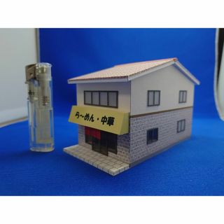 ◇オリジナル店舗建築模型09◇スケール1/87 HOゲージ インテリア　鉄道模型(鉄道模型)