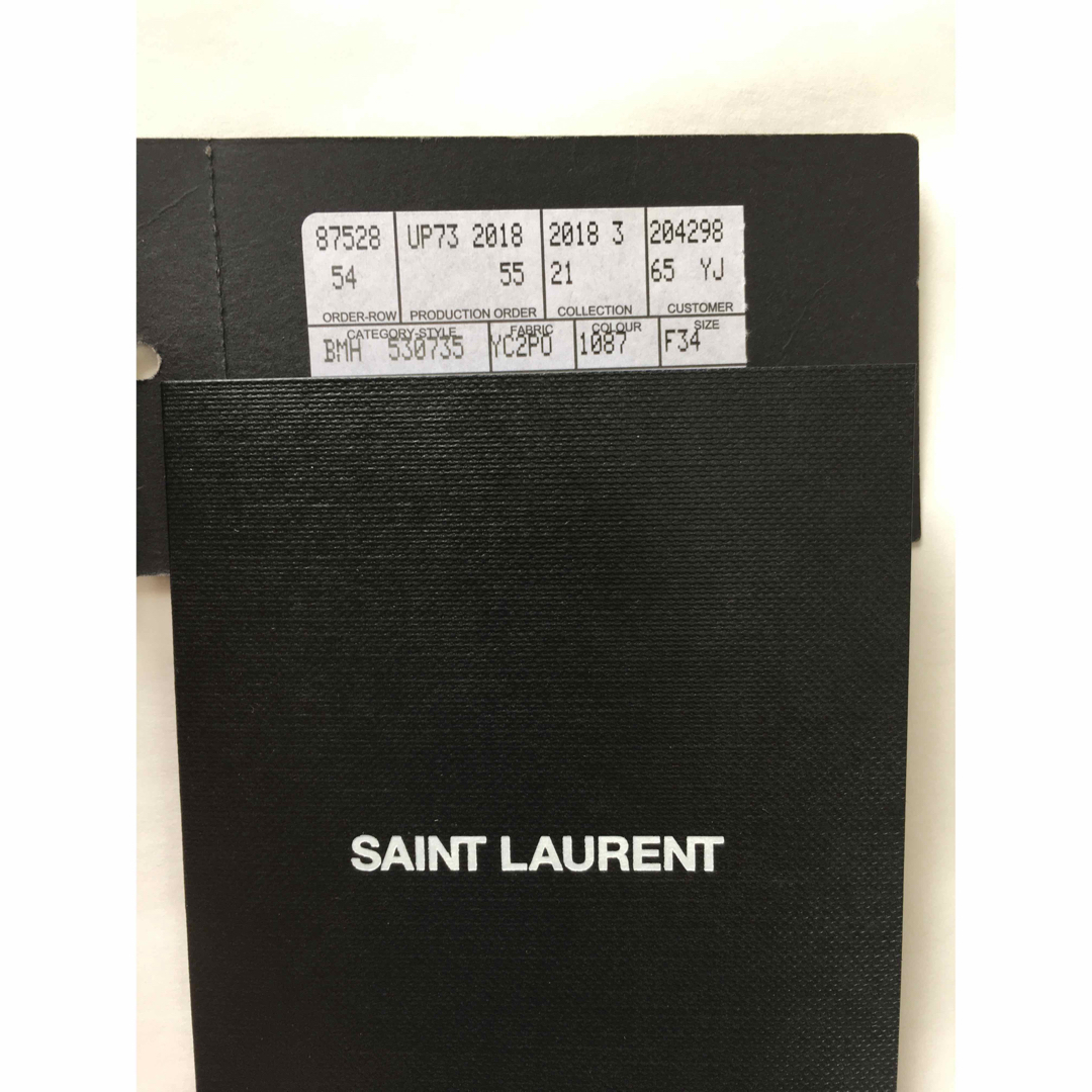 Saint Laurent(サンローラン)のサンローランパリ　ピンアンドスタッズライダース  レディース　 レディースのジャケット/アウター(ライダースジャケット)の商品写真