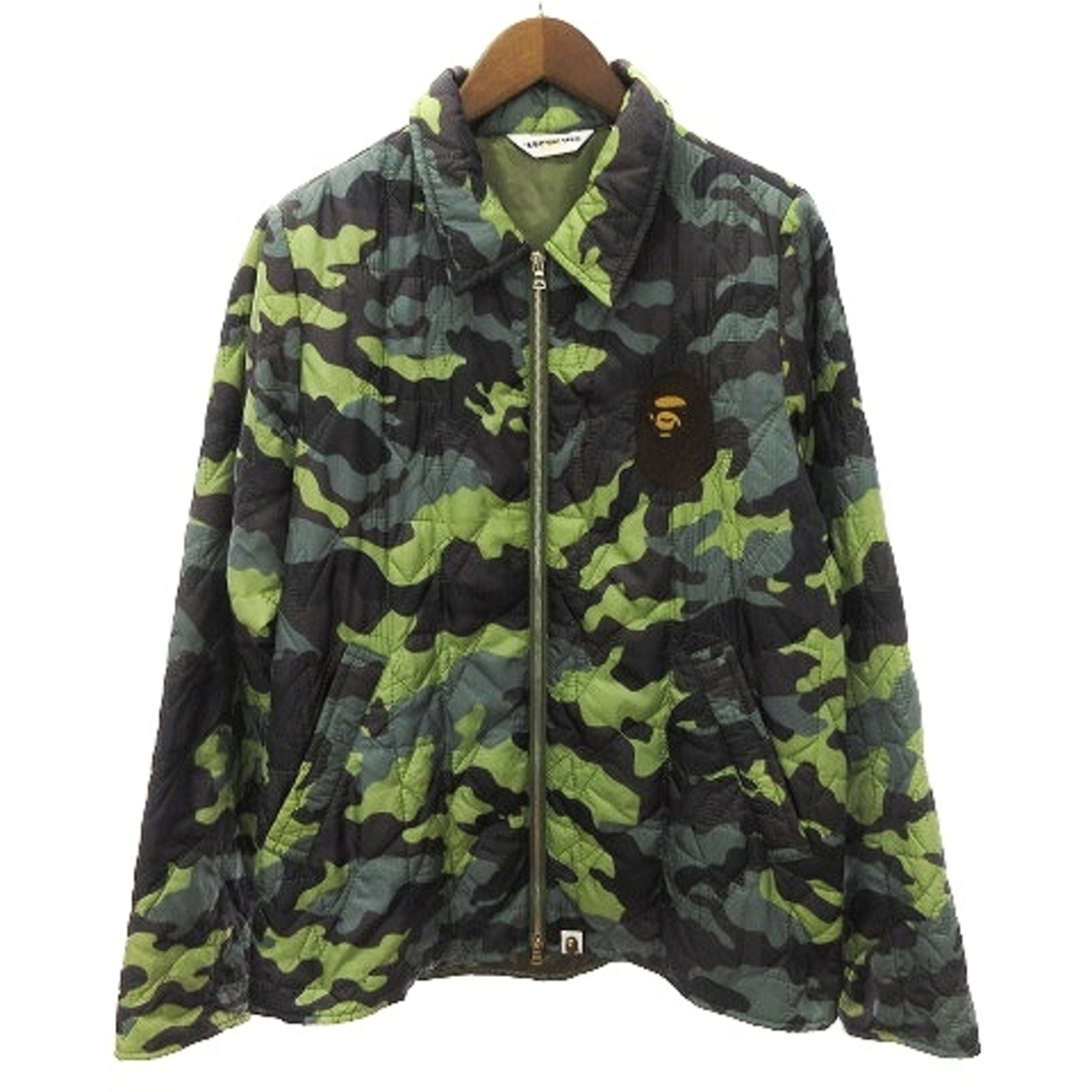 A BATHING APE - アベイシングエイプ キルティング ジャケット ...