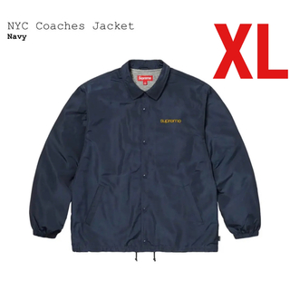 シュプリーム(Supreme)の23AW Supreme NYC Coaches Jacket Navy XL(ナイロンジャケット)