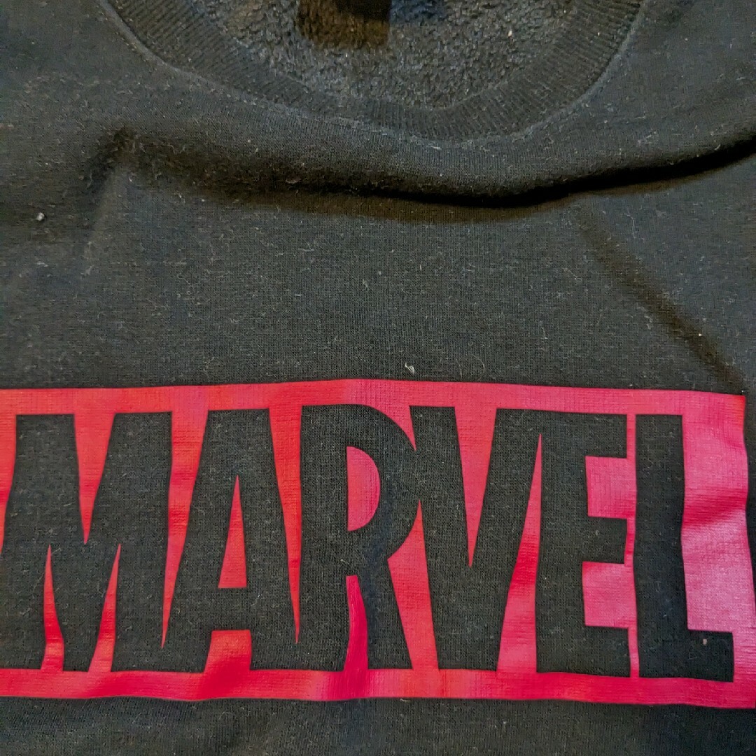 MARVEL(マーベル)の裏起毛トレーナー(140) キッズ/ベビー/マタニティのキッズ服男の子用(90cm~)(Tシャツ/カットソー)の商品写真