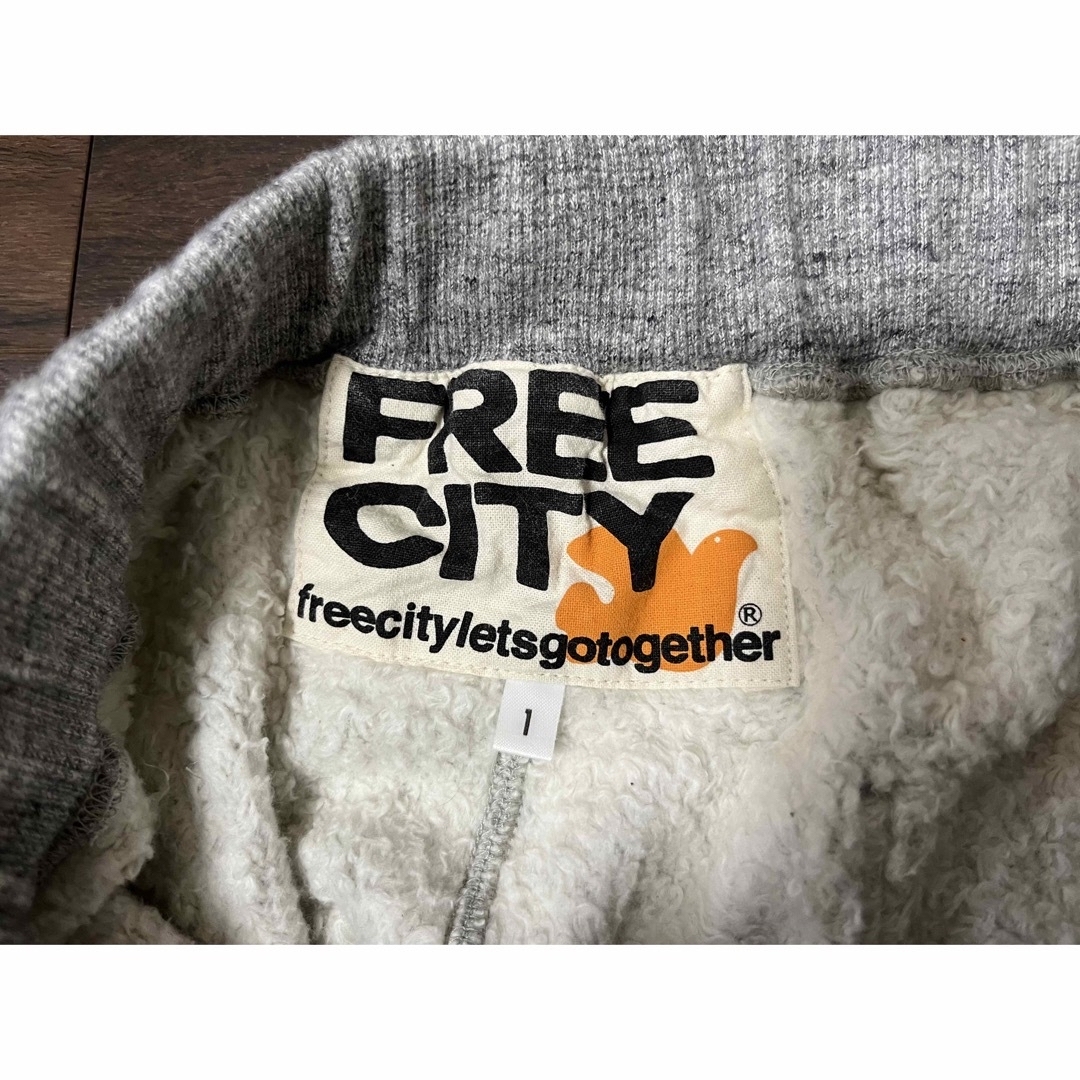 Ron Herman(ロンハーマン)のfreecity フリーシティ スウェット パンツ 秋冬用 グレー サイズ1 メンズのトップス(スウェット)の商品写真