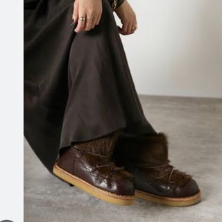 ドゥーズィエムクラス(DEUXIEME CLASSE)のMUSE サルトル SARTORE  TOSCANO FUR BOOTS(ブーツ)