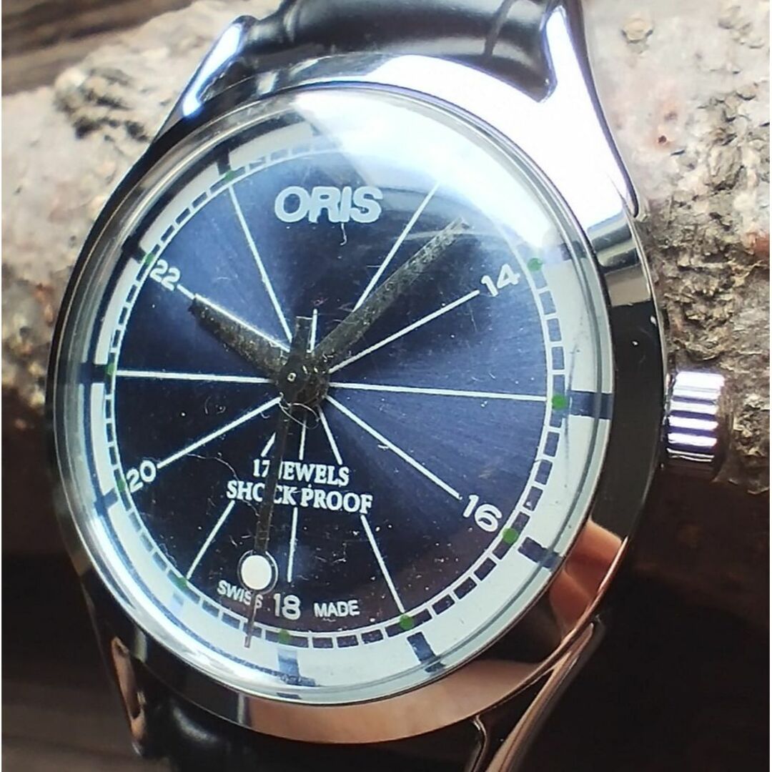 ORIS(オリス)の●美品！●オリス■ORIS 手巻き機械式ヴィンテージメンズ腕時計アンティーク即納 メンズの時計(腕時計(アナログ))の商品写真