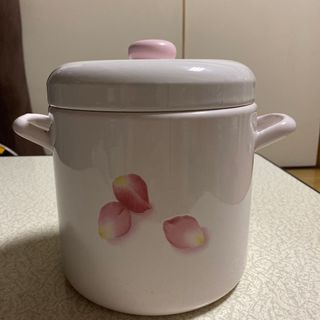 ホーロー寸胴鍋　保管缶として