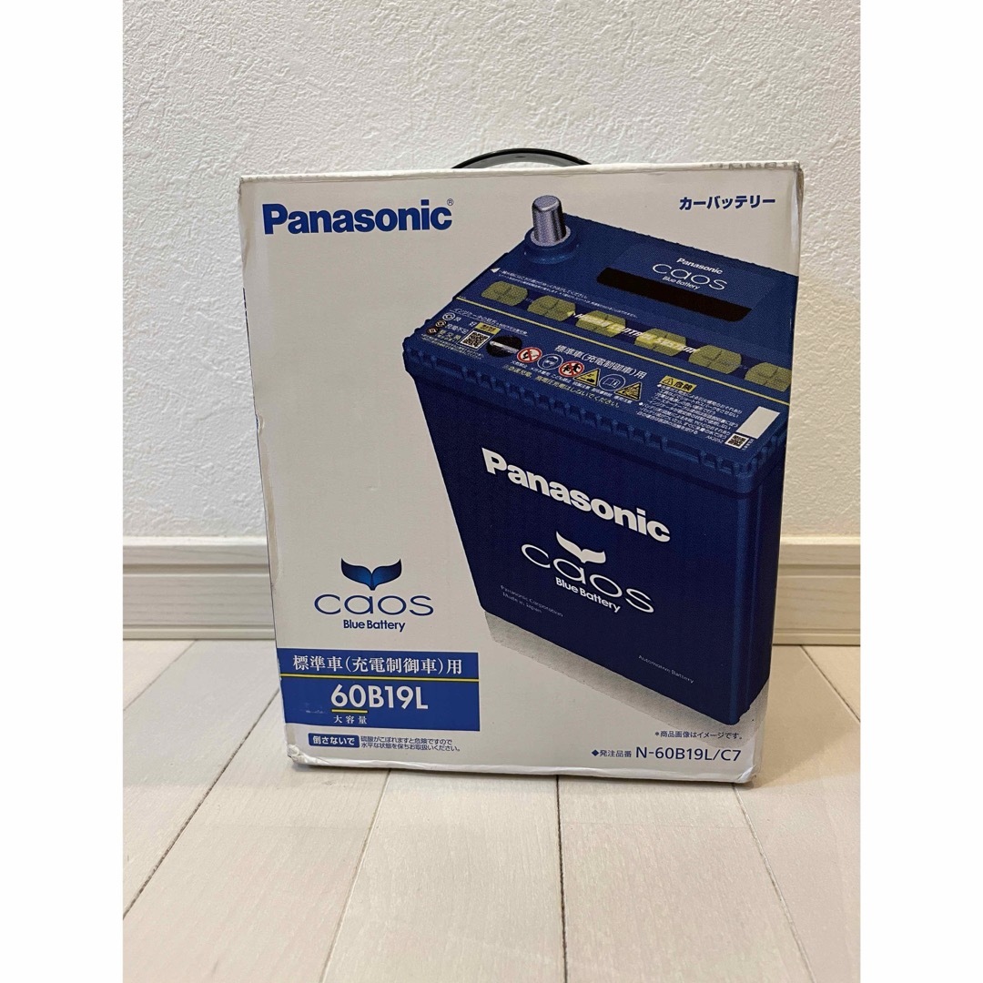 Panasonic - カーバッテリー 未使用品 Panasonic CAOS カオス の通販 ...