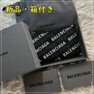 Balenciaga - 新品・箱付き【BALENCIAGA】コイン＆カードケース Black