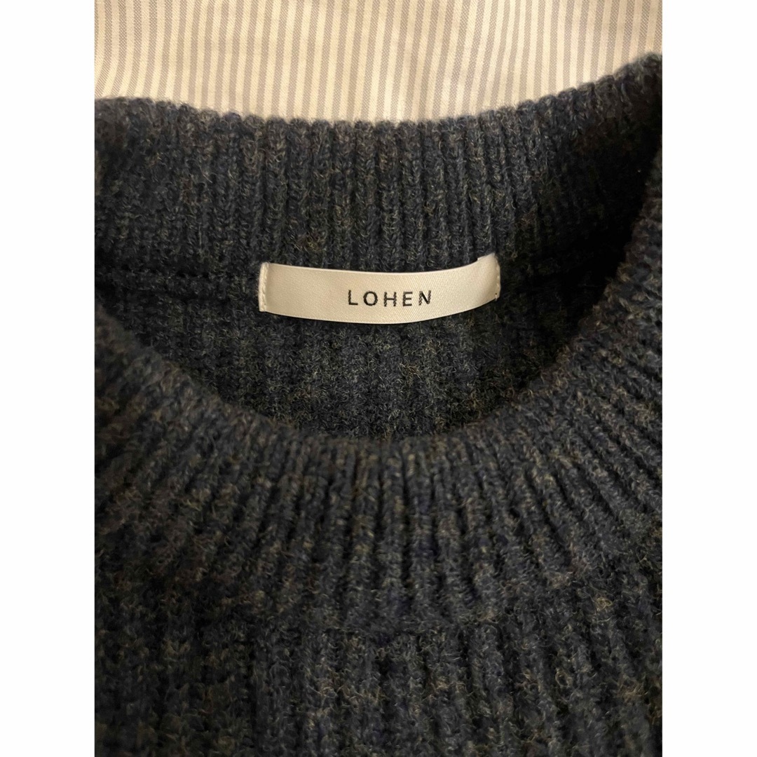 LOHEN ニット レイヤードスリーブニット LOHEN ニット レイヤードスリーブニット