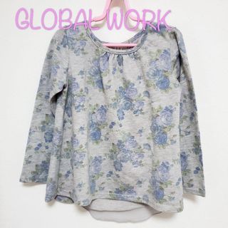 グローバルワーク(GLOBAL WORK)の【L/110-120】グローバルワーク　花柄　トップス(Tシャツ/カットソー)