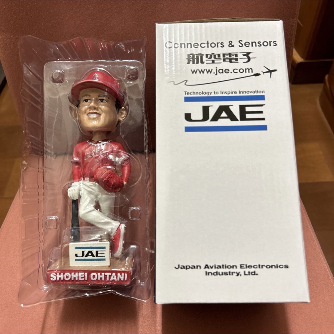 MLB(メジャーリーグベースボール)の大谷祥平　ボブルヘッド　2021年　非売品 エンタメ/ホビーのフィギュア(スポーツ)の商品写真