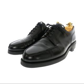 クロケットアンドジョーンズ(Crockett&Jones)のクロケット&ジョーンズ MORETON Uチップ レザーシューズ 6 ブラック(ドレス/ビジネス)